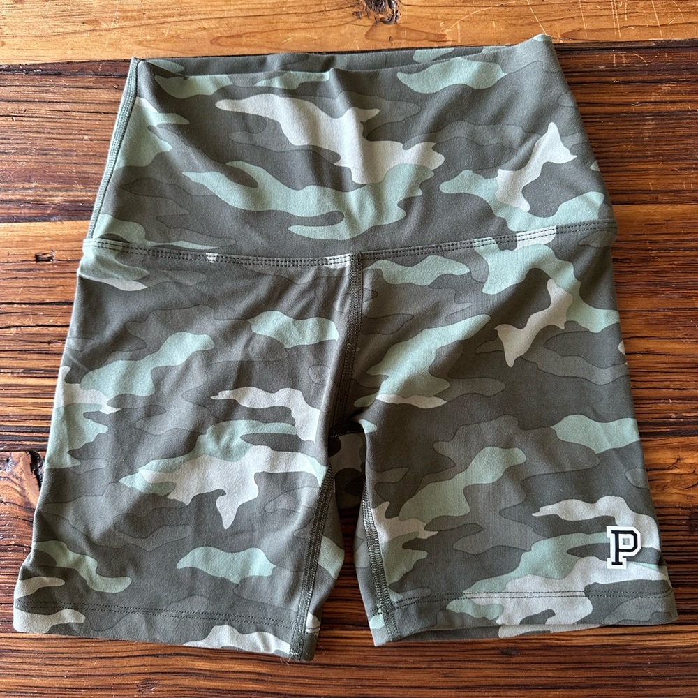 PINK Victoria's Secret Green Athletic Shorts